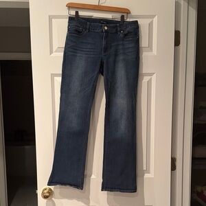 White House Black Market Dark Blue Straight Leg Jeans